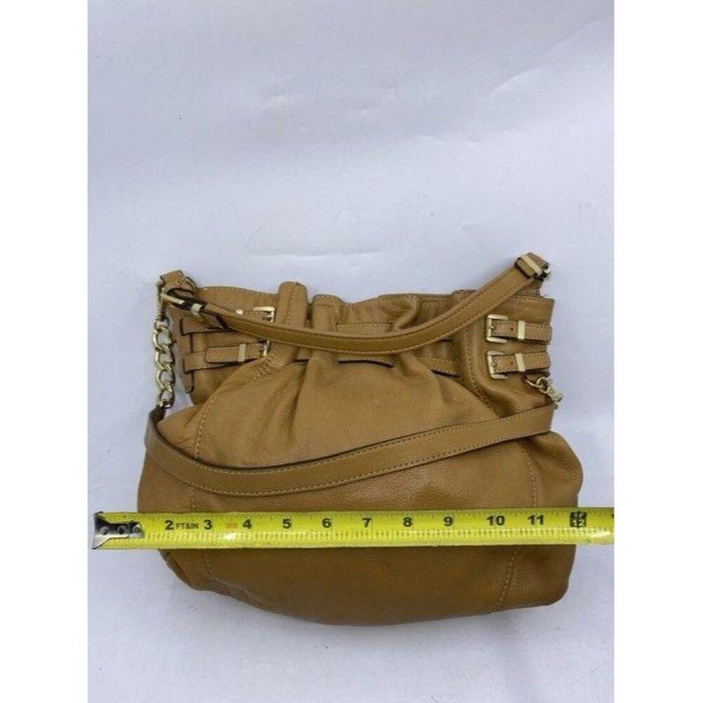 michael kors crossbody w w strap orange leather ho - Picture 3 of 12